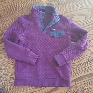Patagonia organic cotton quilt snap-t pullover